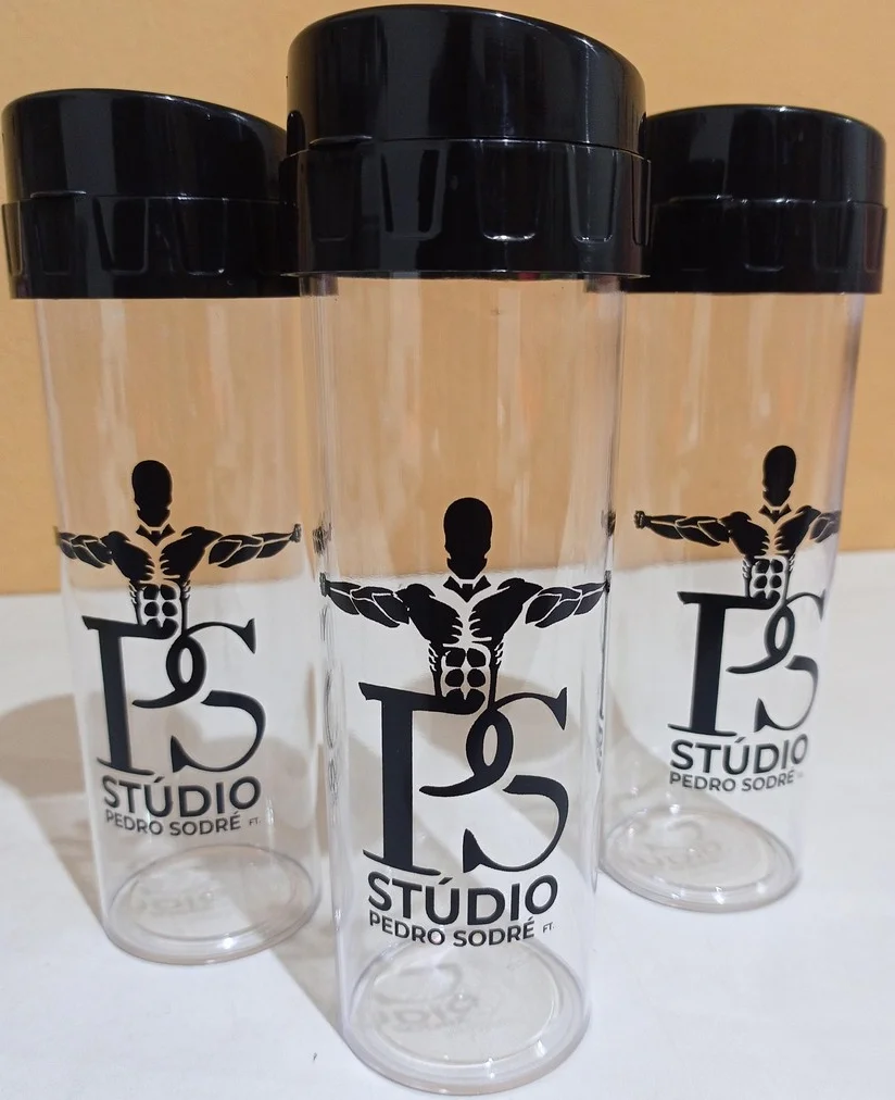 Kit 50 uni Garrafinha Acquabio ACRILICA 480ml Personalizadas - Imagem 2