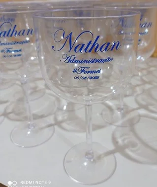 Kit 50 uni Taças de Gin 450ml Personalizadas