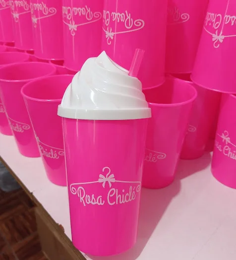 Kit 100 uni Copos Chantilly 480ml Personalizados - Imagem 2