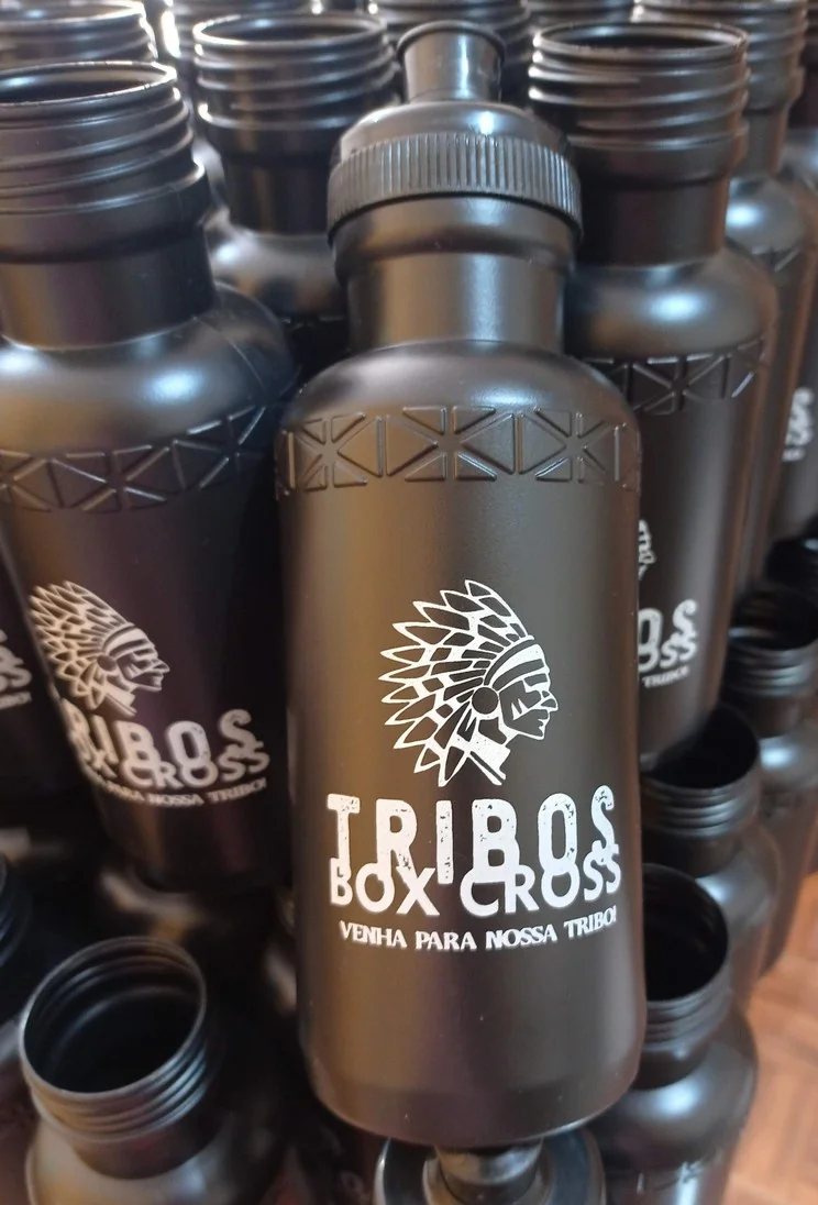 Kit 100 uni Squeeze 500ml Personalizadas