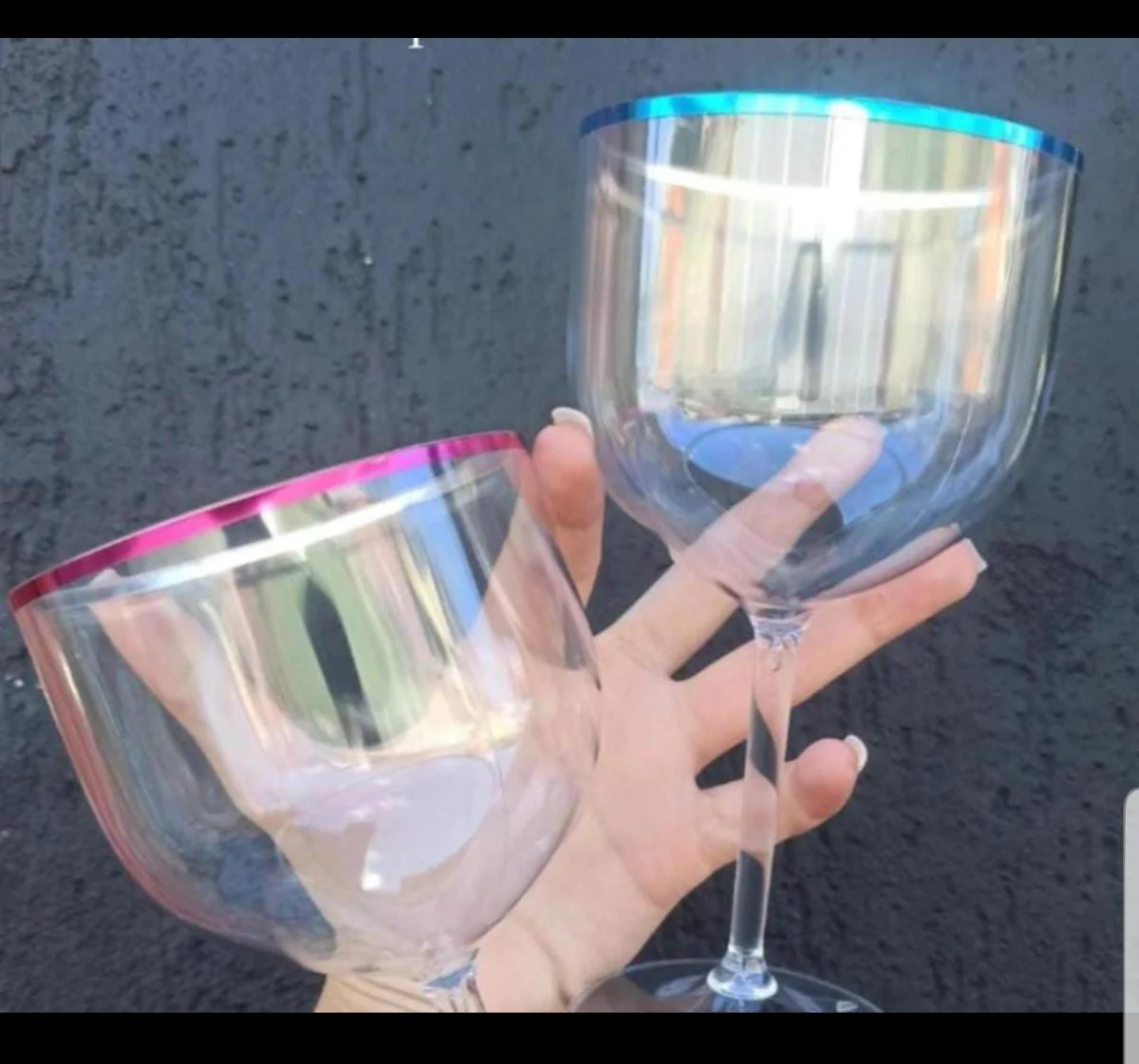 Kit 50 uni Taças de Gin 450ml c/ Borda Personalizadas - Imagem 3