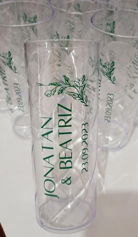 Kit 50 uni Copos Long Drink 350ml Personalizados