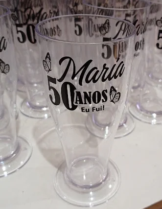 Kit 50 uni Tulipas 300ml - Acrilicas Personalizadas