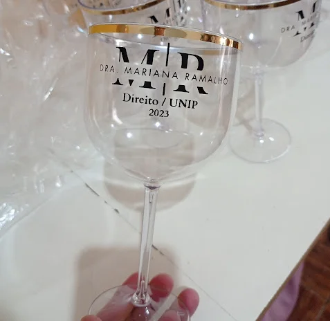 Kit 50 uni Taças de Gin c/ Borda 580ml Personalizadas - Imagem 2