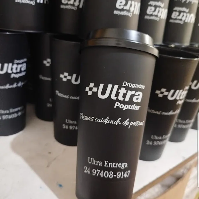 Kit 100 uni Copos Bucks 550ml ECOLÓGICO Personalizados